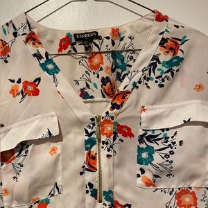 Express floral blouse